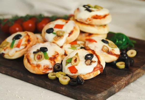 Authentic Lebanese homemade mini pizza or pies