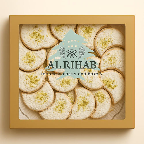 Authentic Lebanese homemade Lawzeye or cookies with Almond