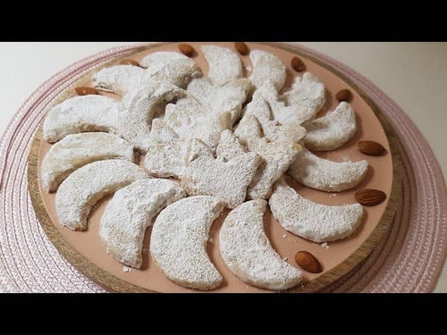 Authentic Lebanese homemade Lawzeye or cookies with Almond