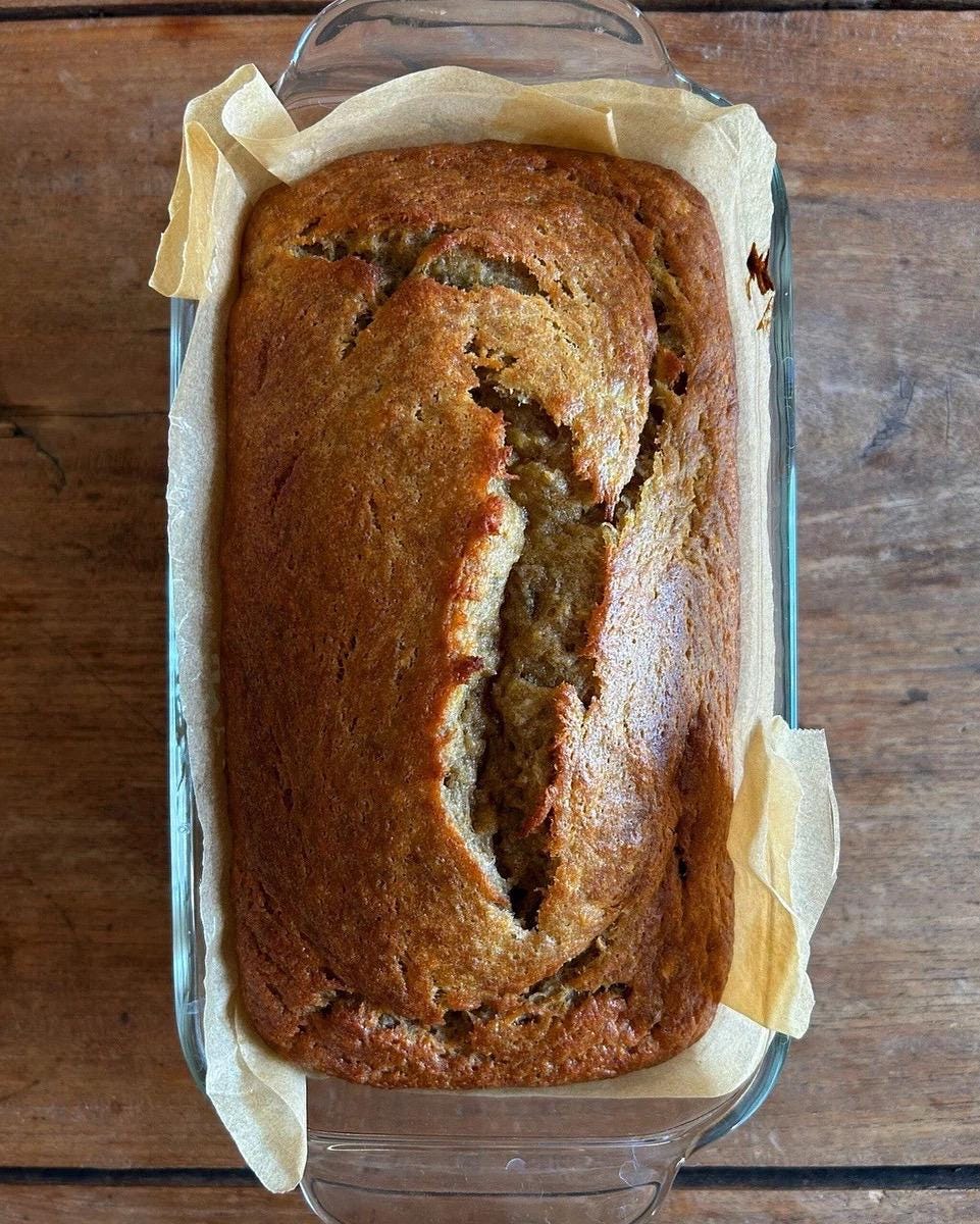 Homemade Banana Bread Cake