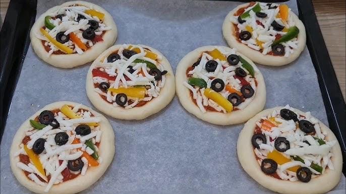 Authentic Lebanese homemade mini pizza or pies